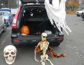 a trunk of a car