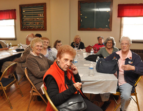 A group of ladies at the celebration.