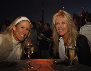 Kodi Rose enjoyed the evening with her mother, Cindy Rose.