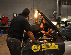Extreme Energy Technicians install a SMART Emissions Reducer.