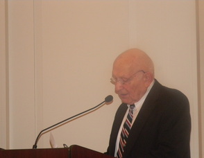 Resident Dr. Joseph Fennelly speaking out against guns