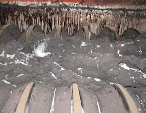 Inside an RVSA sludge dryer