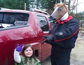 Brian and Brianna Kash at Byram Trunk or Treat