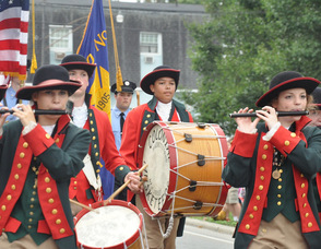 The Colonial Musketeers.
