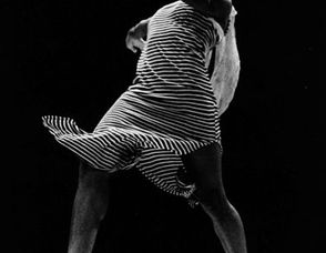 Fred Benjamin Dance Company -black and white photograph, 1978