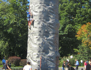 rock climbing