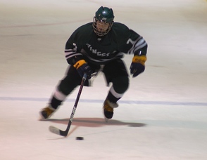 Moving down the ice