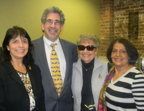 Overlook Medical Center President Alan Lieber with guests