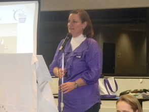 Relay for Life of Berkeley Heights co-chair Linda Weber