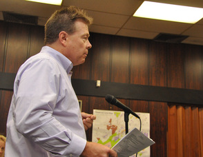 Larry Nick speaks about the issues at Cranberry Lake.