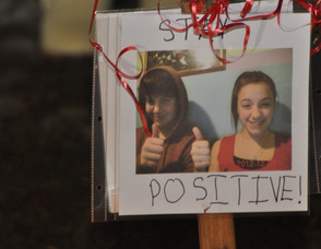 A photo of Clyde Schimanski, with his girlfriend, Shelby LaBar, in front of the church.