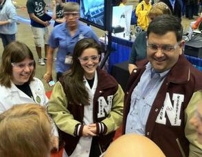 Team Aperture with Assistant Secretary of Defense Zachary Lemnios.