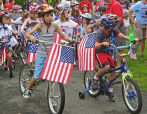 Excitement Mounts at Start of Annual Bike,Trike & Stroller Parade