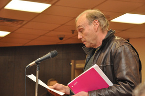 Resident Fred Judge provided estimates to the council about the ordinances.