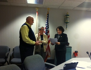 Andover Township council meeting Delores Blackburn