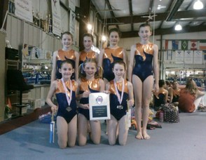 Garden Gator’s Copper team, with their First Place Plaque