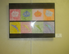 Art on display in the show