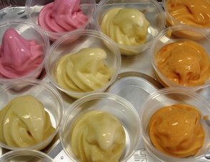 Frozen yogurts from Bohemian Raspberry