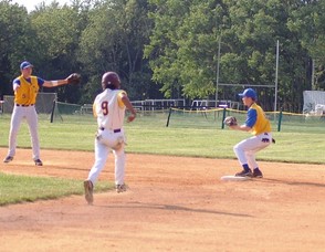 Heading To Second