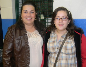 Summit resident Marcela Morales with her daughter