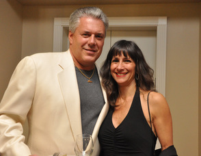 Andover Township Mayor Michael Lensak, and wife, Lisa Greebel.