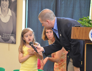 Thomas S. Russo, Jr. with Ava Elizabeth Bryski.
