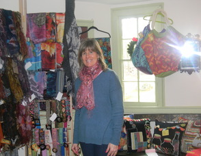 Nancy  O'Brien, owner of Magpie Designs
