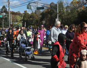 Hopatcong residents in the parade.