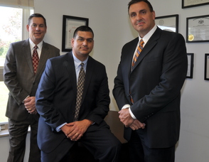 From Left to Right. By the Window, Stan Puszcz, Center – Joe Toscano and on the Right – Ray Roggero.