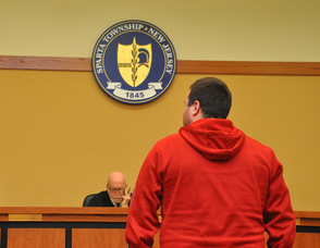 Nathaniel Wittner, in front of the Honorable John E. Mulhern, at Sparta Municipal Court.
