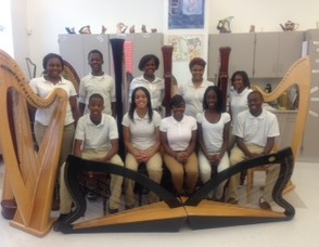 Cicely L. Tyson School of the Performing and Fine Arts Harp Ensemble