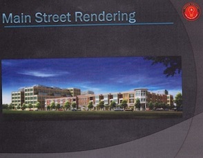 Artist Rendering of Redevelopment Site