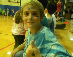 Fifth grader Zachary Daly