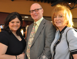 Town of Newton Mayor and Freeholder Candidate Helen Le Frois, with husband Gregory Le Frois, and Andover Township Deputy Mayor and Freeholder Candidate Gail Phoebus.