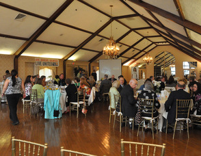 Attendees at the kickoff breakfast in Lake Mohawk.