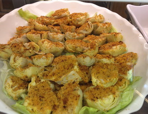 stuffed & breaded artichokes