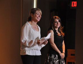 Erika Lupo, Director/Owner of Acting-A-Part, and Assistant Director, Kristin Jackson.n