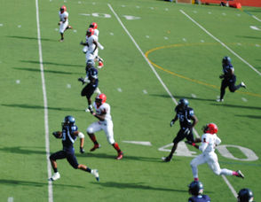 West Orange defensive back Isaiah Scott’s 68-yard interception for a touchdown