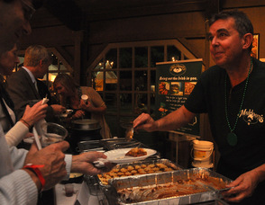 Doug and Janine Winch dish out Irish fare for Muldoon's.