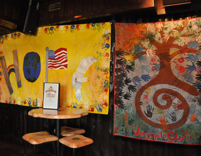 HOW Global Murals from previous years, including one made by children who lost parents during 9/11.