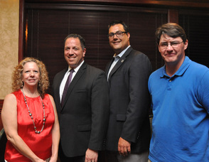 Sussex County Freeholder Candidate Susan Williams, NJ-11 Congressional Candidate John Arvanites, NJ-5 Congressional Candidate Adam Gussen, and Sussex County Freeholder Candidate Jim Tighe.