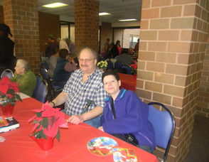 seniors attending the luncheon