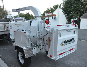 The new chipper for the Town of Newton.