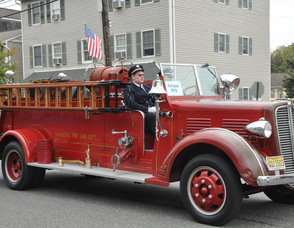 A Lafayette Fire Department Antique Original.