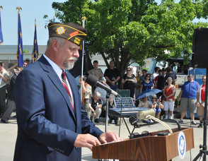 Franklin Smith of VFW Post 5360.