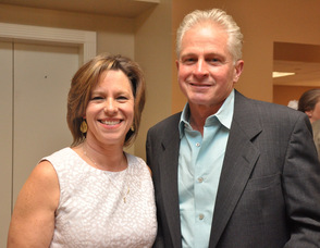 Tammie Horsfield, President of the Sussex County Chamber of Commerce, and husband, Jeff.