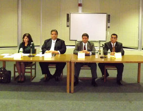 (L-R)Michelle Casalino, Ron Charles, Adam Kraemer and Joe Sorbino