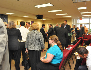 Attendees at the reception for D&H Alternative Risk Solutions.
