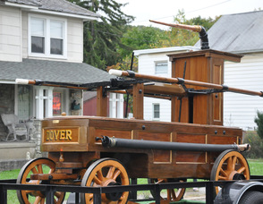 Antique apparatus, Dover Fire Department.