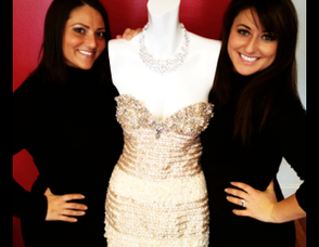 Gina Colabelli and Roxanne Corvelli of the Red Carpet Boutique.